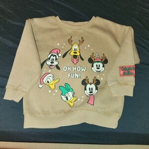 Disney Christmas Sweatshirt 4T